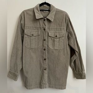 Regatta Tan Corduroy Button Down Shirt